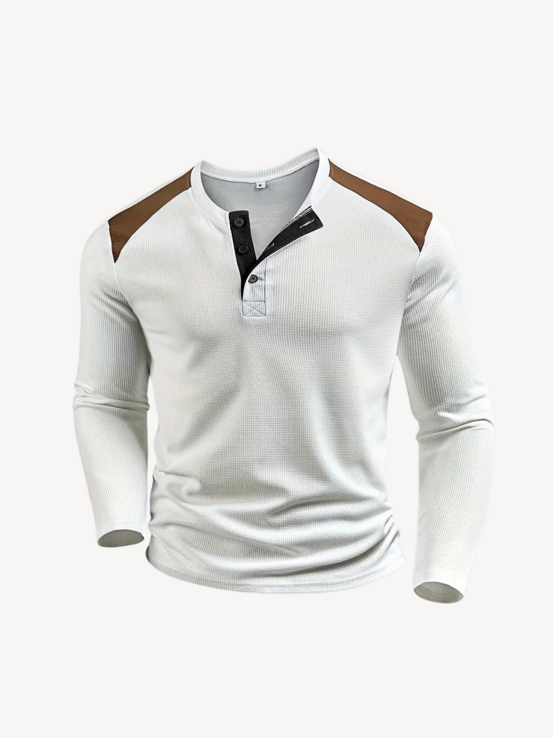 GERVAIS - HENLEY AVEC ÉPAULES PATCHWORK