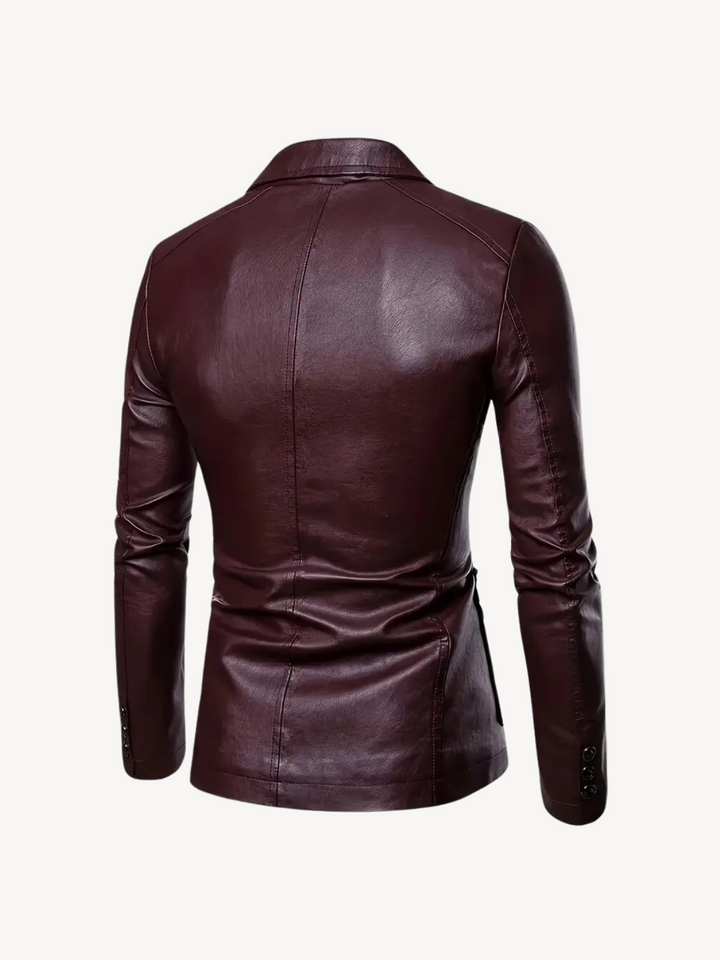 OLIVIER - VESTE EN CUIR SYNTHÉTIQUE