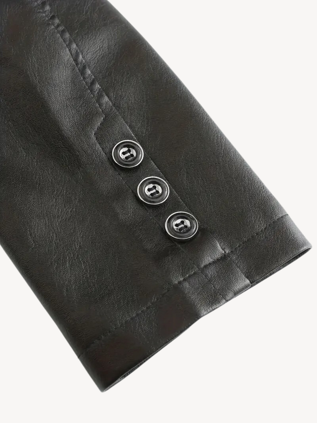 OLIVIER - VESTE EN CUIR SYNTHÉTIQUE