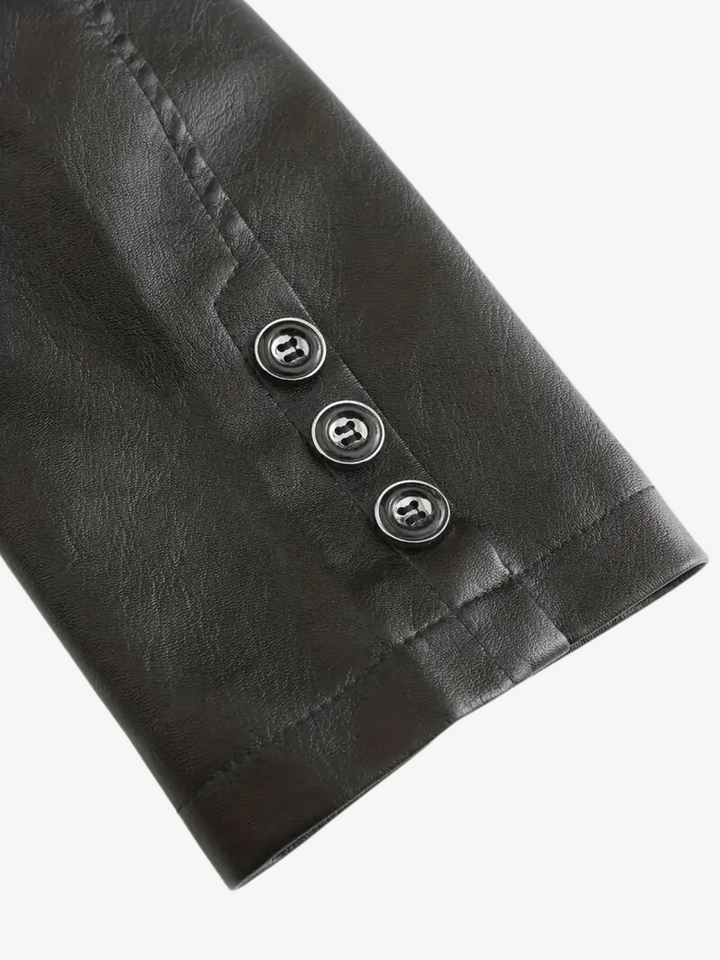 OLIVIER - VESTE EN CUIR SYNTHÉTIQUE