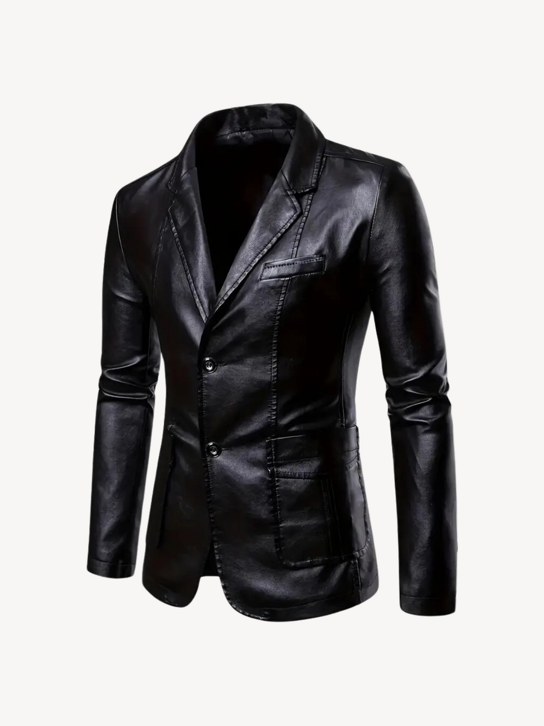 OLIVIER - VESTE EN CUIR SYNTHÉTIQUE