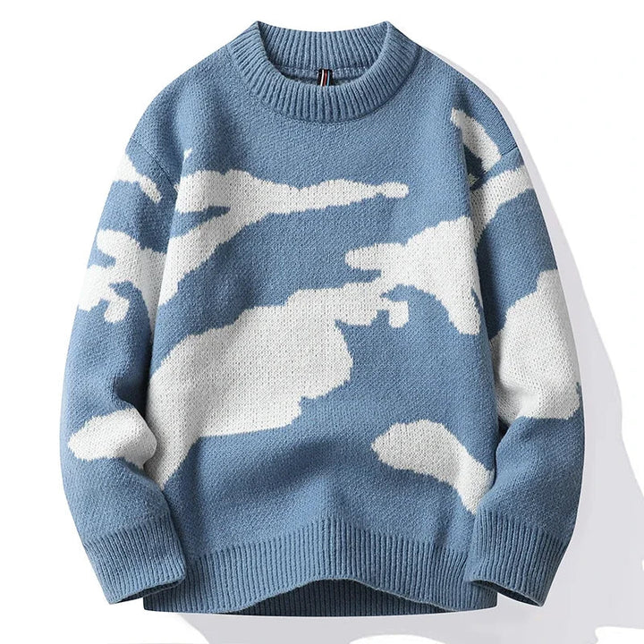 Atelier Cannes™ | Pull Motif Nuage pour Hommes