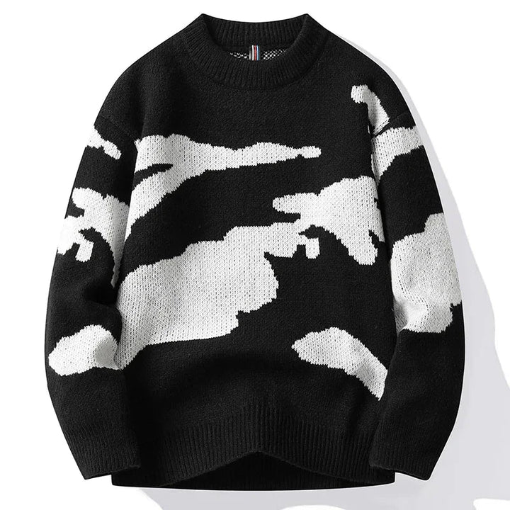 Atelier Cannes™ | Pull Motif Nuage pour Hommes