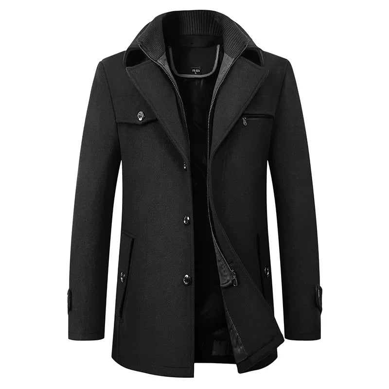 Samuel™ - Business Wool Coat