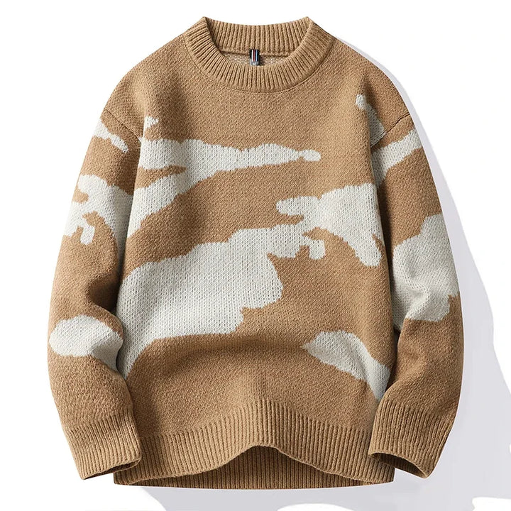 Atelier Cannes™ | Pull Motif Nuage pour Hommes