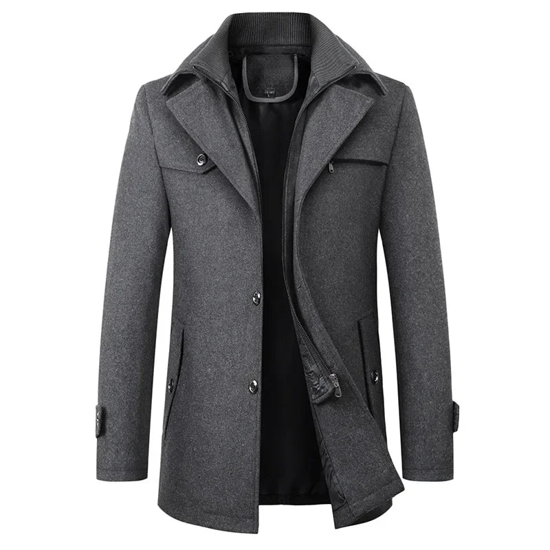 Samuel™ - Business Wool Coat