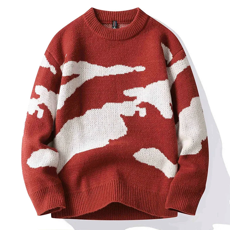 Atelier Cannes™ | Pull Motif Nuage pour Hommes
