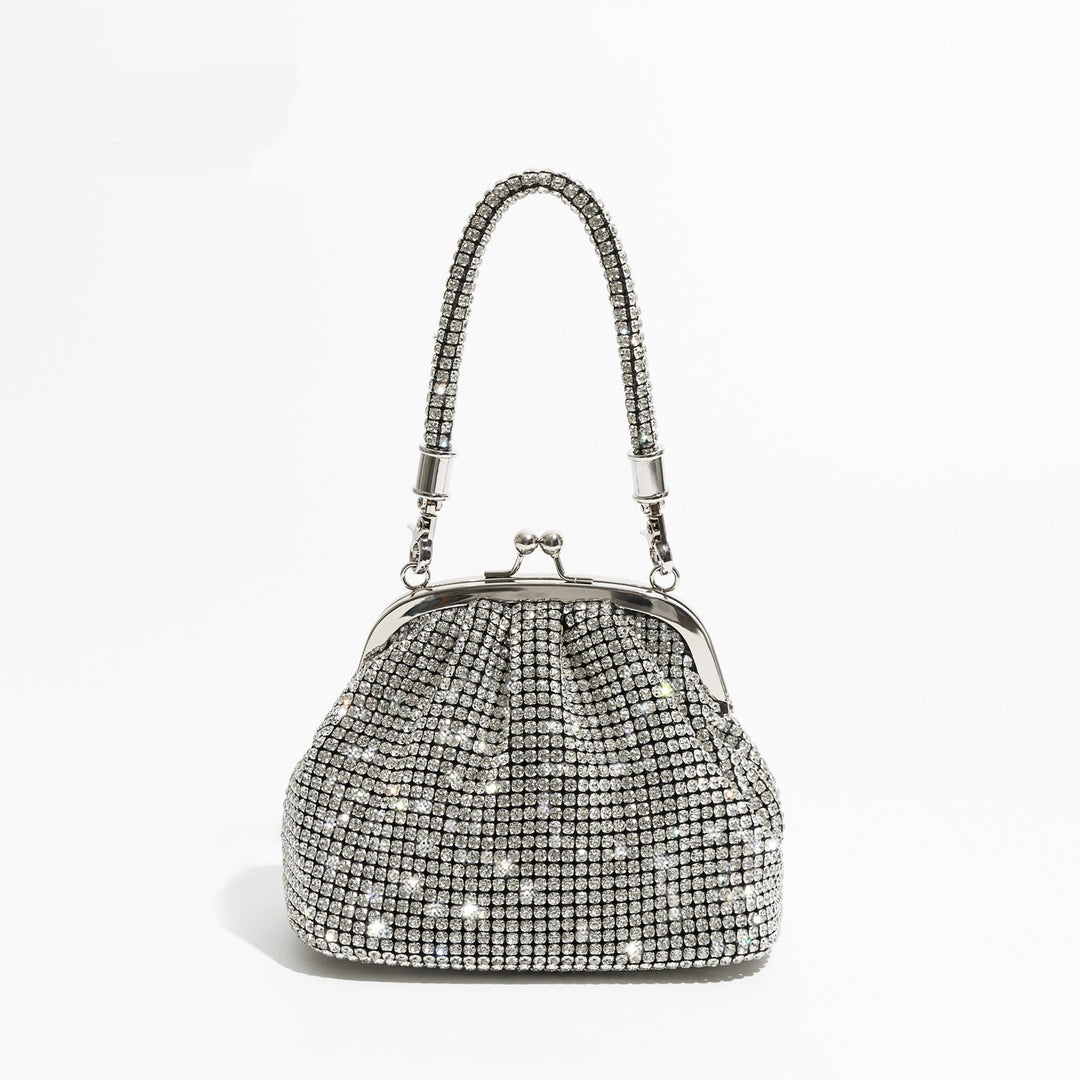Sparkle Vintage Rhinestone Handle Bag