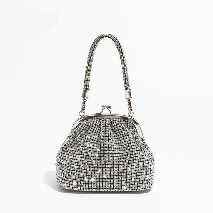 Sparkle Vintage Rhinestone Handle Bag