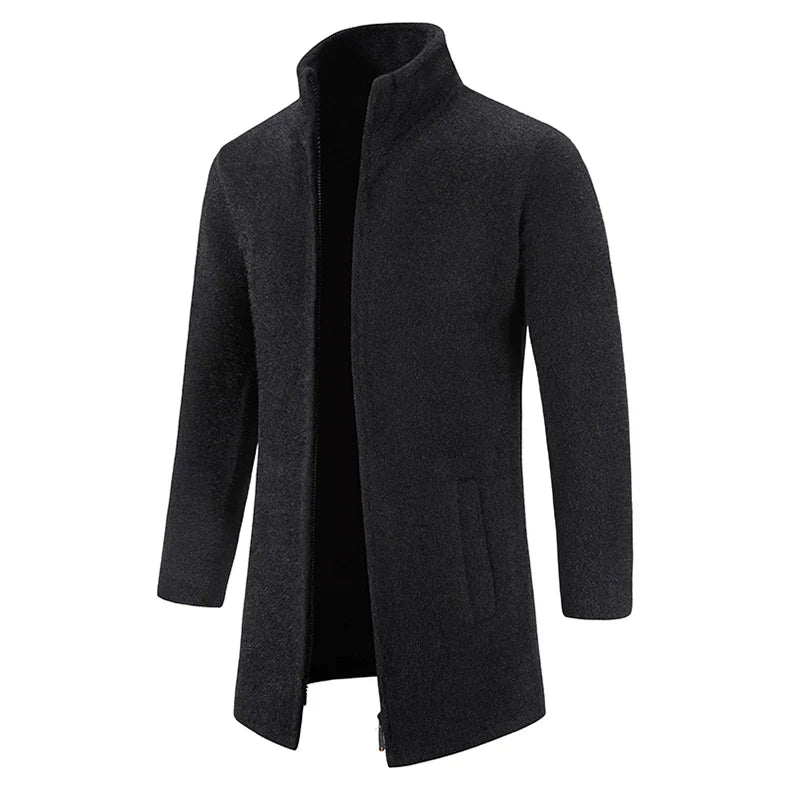 Lucas™ - Turtleneck Fleece Coat