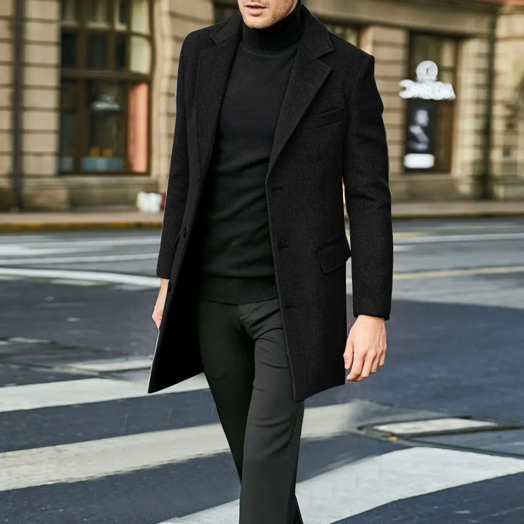 Thomas™ - Padded Leather Coat