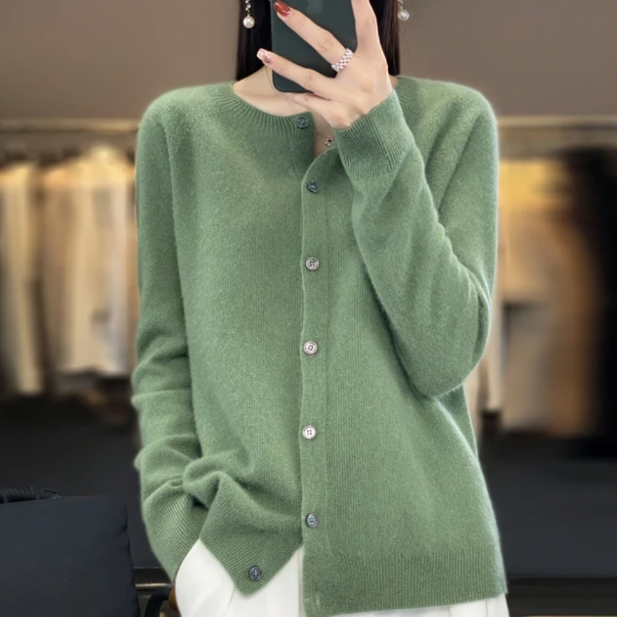 ANGELICA - COZY WOOL CARDIGAN