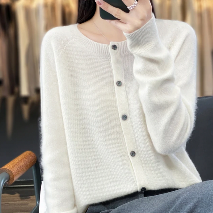 ANGELICA - COZY WOOL CARDIGAN