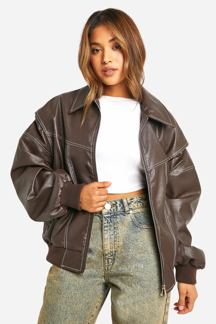 Fay | Leather Jacket