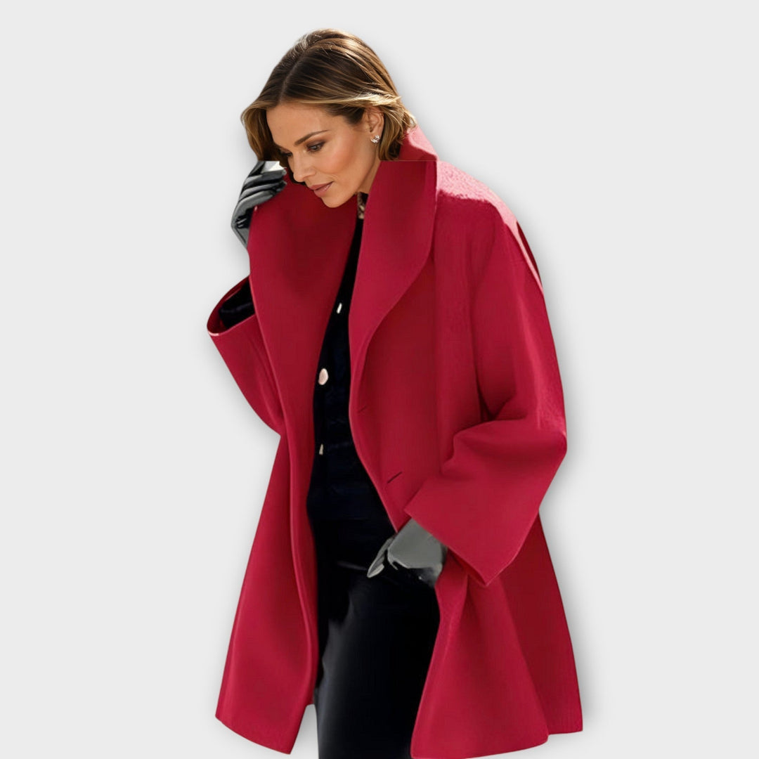 CHARLOTTE™ | Manteau de laine coupe-vent