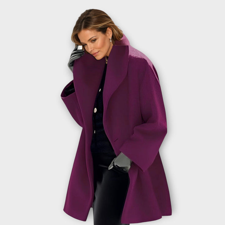 CHARLOTTE™ | Manteau de laine coupe-vent