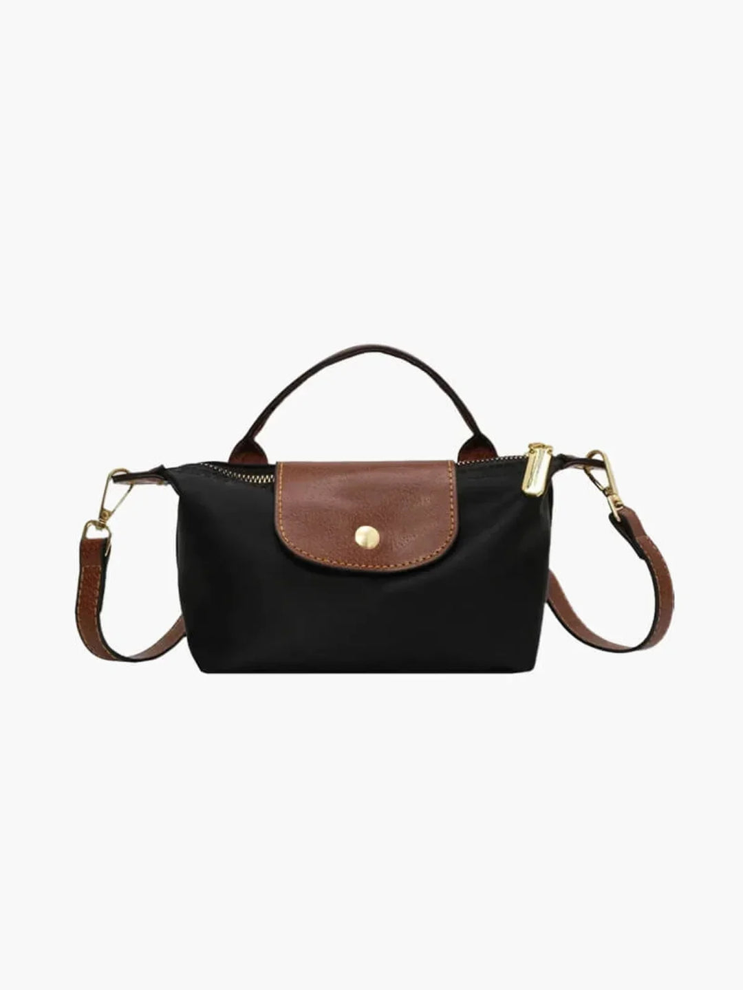 Premium Nylon Spliced Crossbody Mini Bag