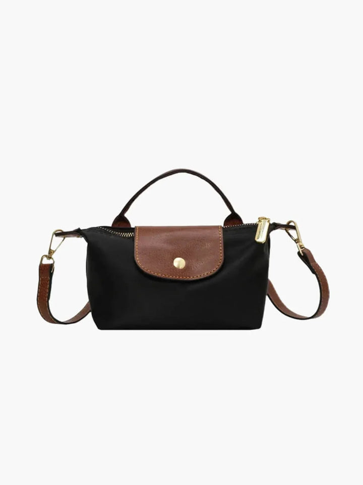 Premium Nylon Spliced Crossbody Mini Bag