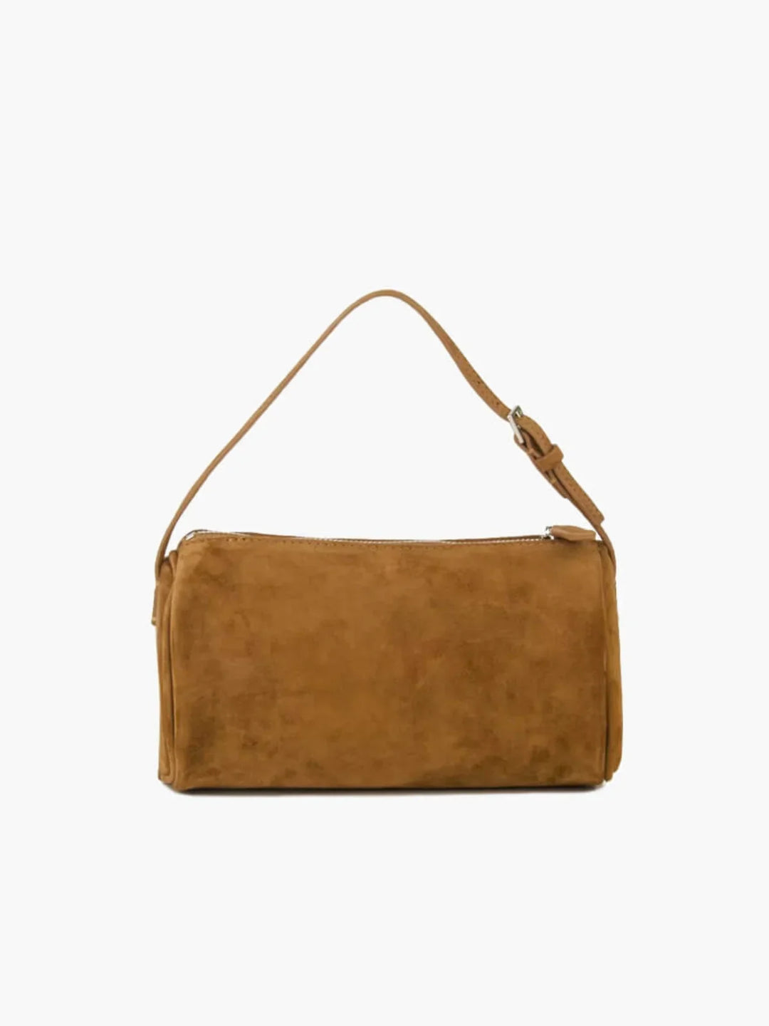 Soft Faux Suede Cylinder Bag