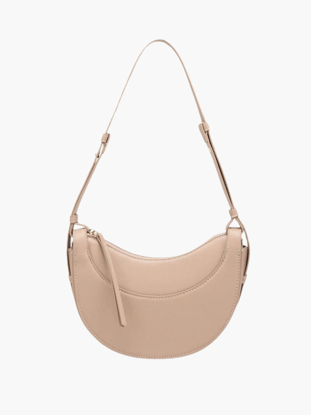 Classic Saddle Leather Crescent Bag