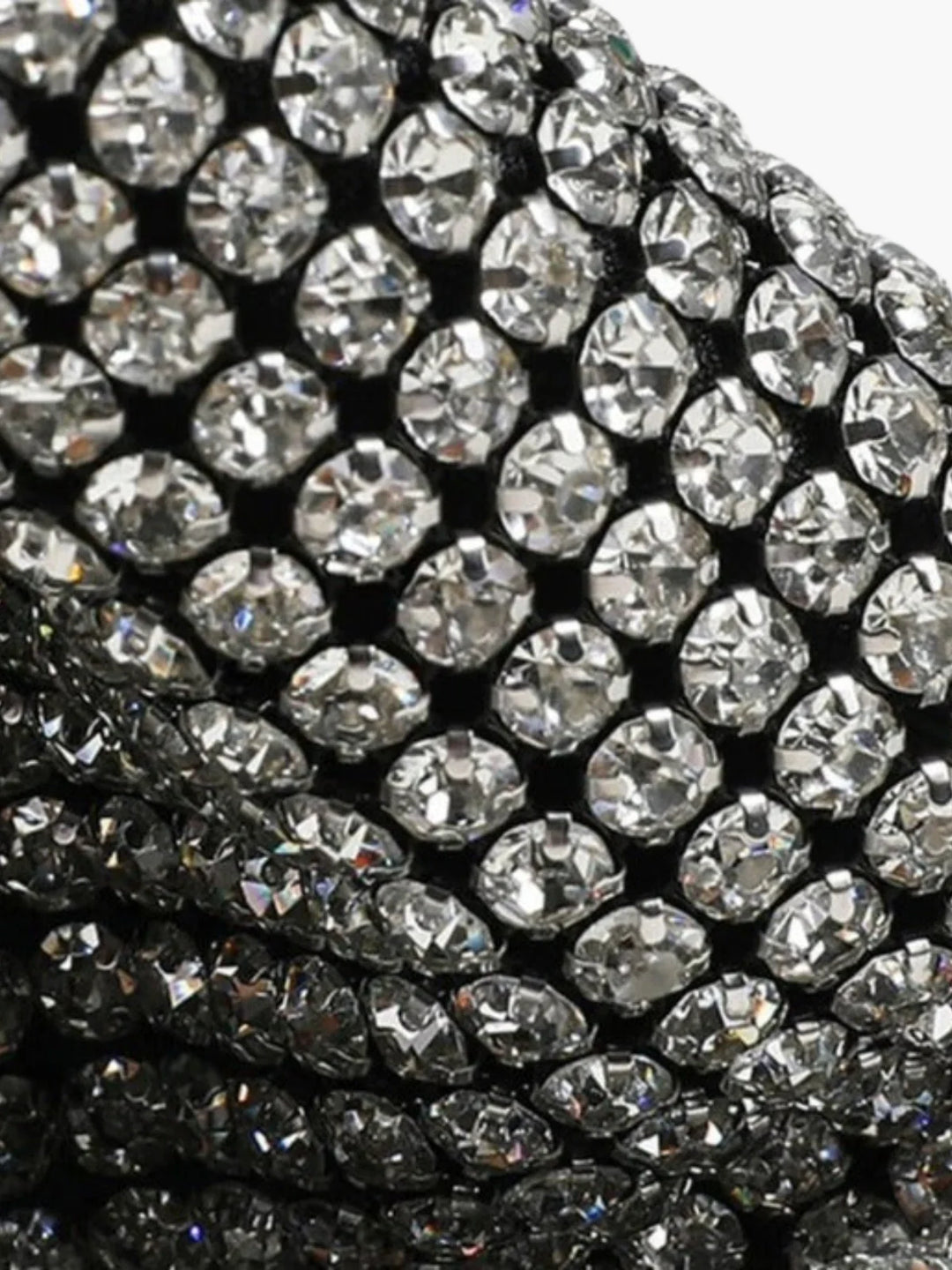 Luxe Rhinestone Mini Bucket Bag