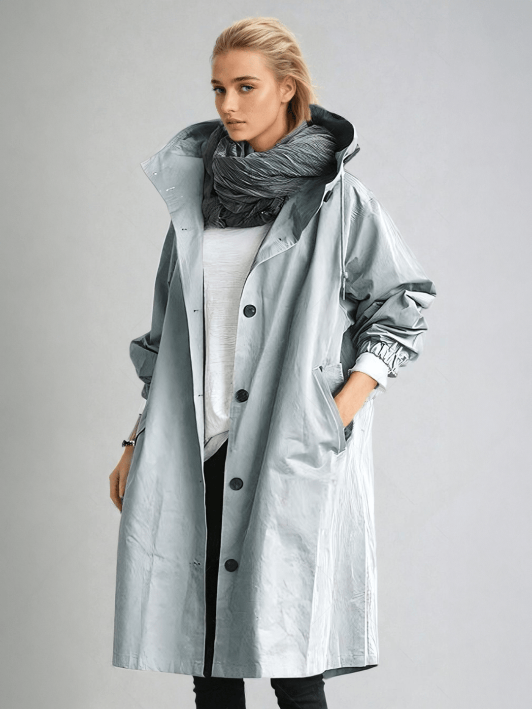 ELIZABETH - Water Repellent Trench Coat