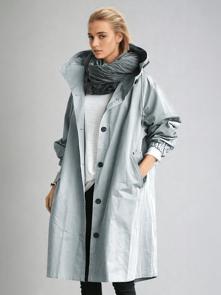 ELIZABETH - Water Repellent Trench Coat