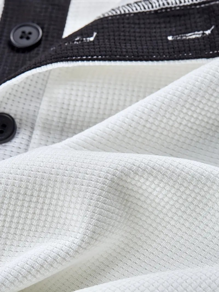 GERVAIS - HENLEY AVEC ÉPAULES PATCHWORK