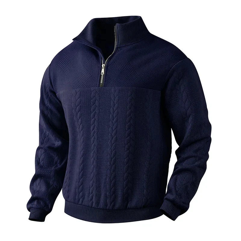 Alfred™ | Quarter Zip-Up Sweater