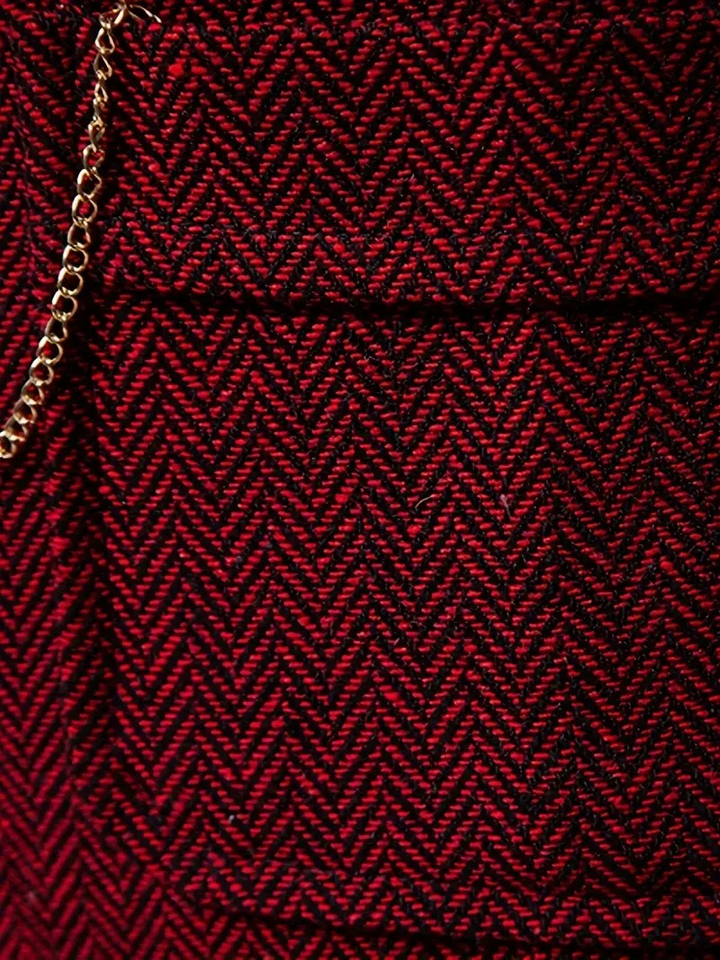 FERDINAND - GILET MOTIF CHEVRON RÉTRO