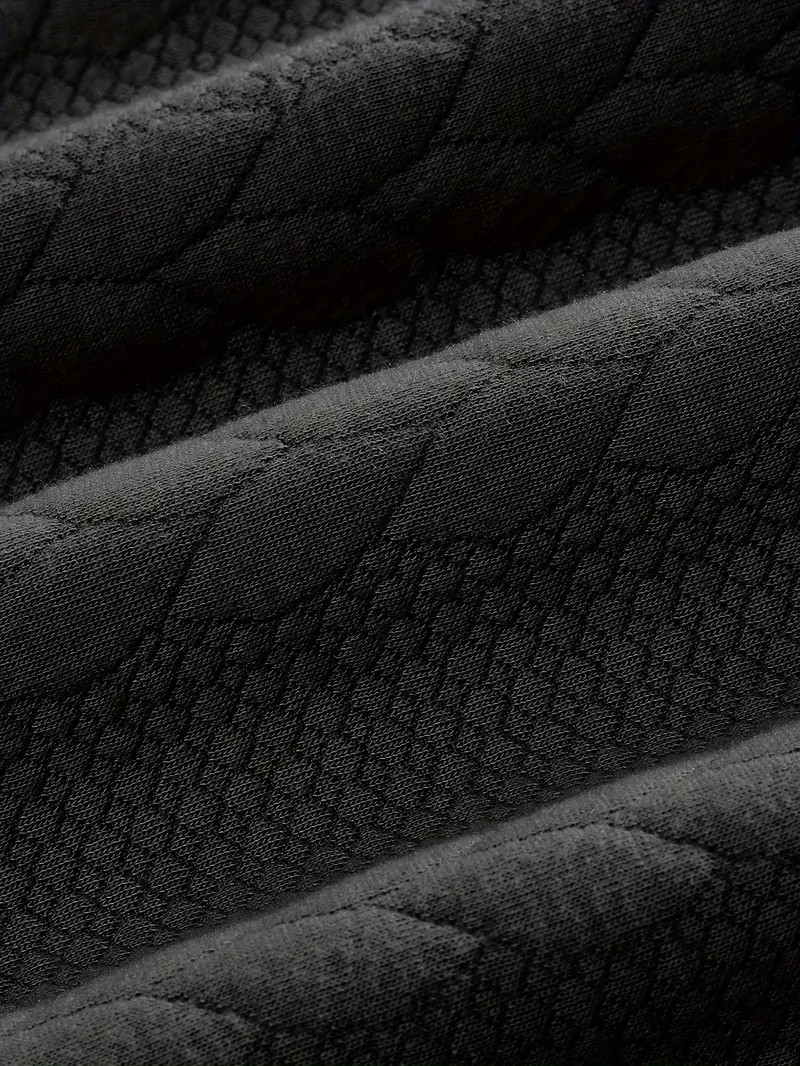 RANIER - PULL HENLEY CASUAL DEMI-ZIP