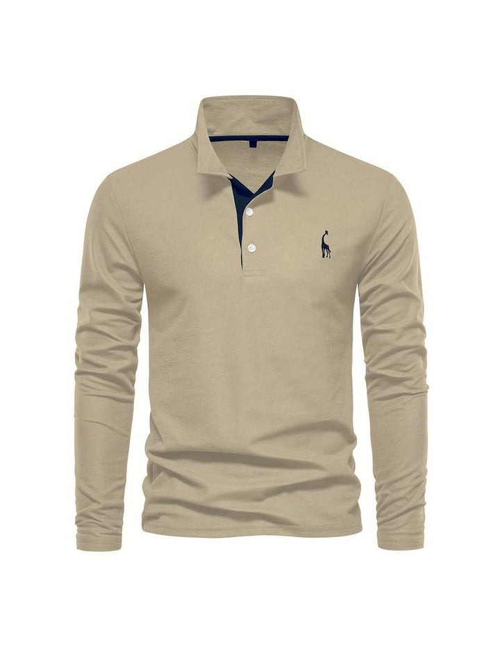 ROB | CLASSIC LONG SLEEVE POLO SHIRT