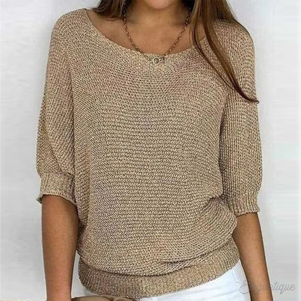WILLEMINE - WILLEMINE Cozy Knit Sweater