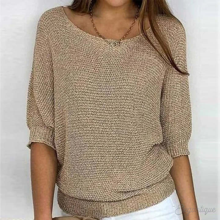 WILLEMINE - WILLEMINE Cozy Knit Sweater